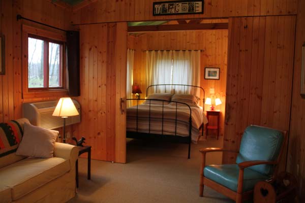 Camp Woodbury cabin 3 interior